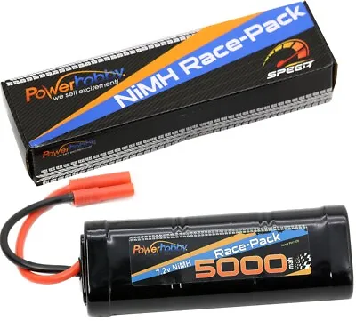 Powerhobby 7.2V 6-Cell 5000mah Nimh Flat Battery Pack W 4.0 REDCAT Connector • $31.99