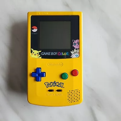 Nintendo Gameboy Colour Pokemon Pikachu Limited Edition *READ DESCRIPTION* • £210