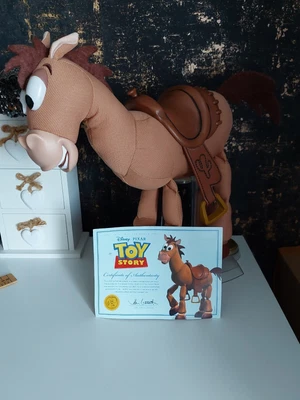£34.99 • Buy Disney Toy Story BULLSEYE Signature Collection Plush Thinkway  With Stand & COA