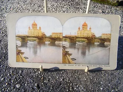 Vintage STEREOVIEW Cards Lot Of 10 Color Images Of Russia • $3.99