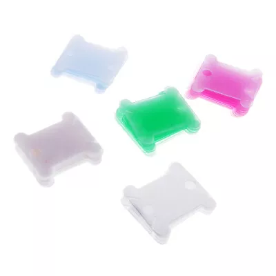 50 Pieces Embroidery Floss Bobbins Card Floss Bobbins Thread • £6.12