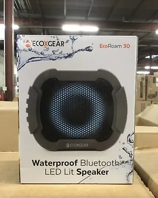 ECOXGEAR Eco Waterproof Bluetooth LED Speaker Boat Outdoor- BNIB Ret. $79. • $38