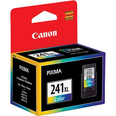 Genuine Canon CL241 XL High Capacity Color Ink CL 241 MX 432 439 452 459 472 479 • $34.95