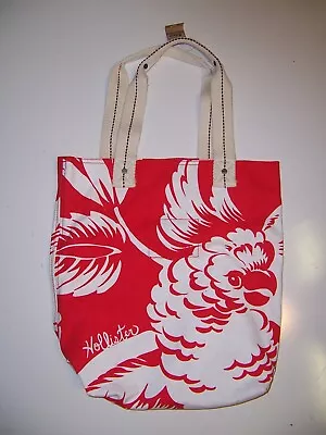 New Hollister Womem's Tote Bag School Swim Travel Logo Tropical New With Tag • £14.24