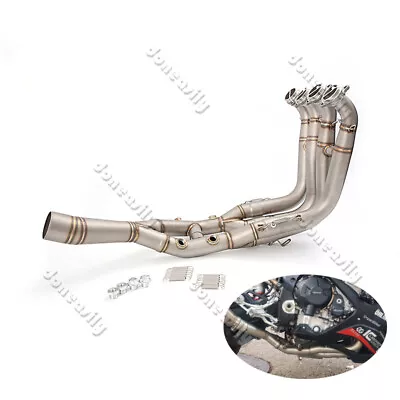 For BMW S1000RR 2019-2023 S1000R 2021-2023 Exhaust System Escape Front Link Pipe • $320.40