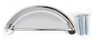£2.17 • Buy Door Handles Cup Kitchen Cupboard Cabinet Drawer Ariel Cup Pull Stepped