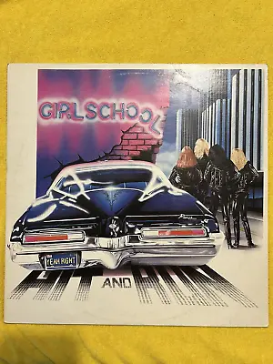 Girlschool – Hit And Run - RED VINYL LP EX UK 1981 • $18.65