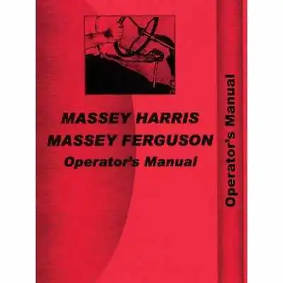 Operator's Manual Fits Massey Ferguson 220 220-4 • $37.04