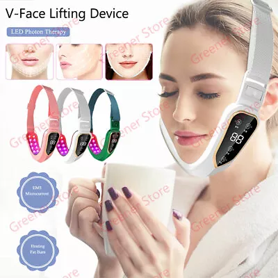 $20.51 • Buy Facial Lifting Device LED Photon Therapy Face Slimming Massager V-Line Machine