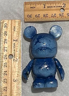 170296 Toy Disney VINYLMATION Blue Custom Mickey  READ DESCRIPTION FOR CONDITION • $4.99