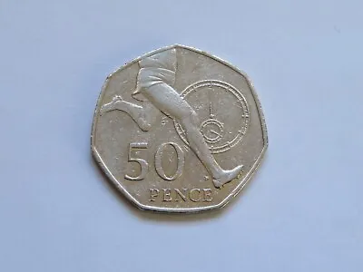 2004 50p Coin Roger Bannister 4 Four Minute Mile 50th Ann Fifty Pence - Runner • £2.99