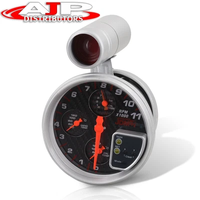 $49.99 • Buy 5  Tach Meter RPM 11K Oil Water Pressure 4-In-1 Gauge Cluster Assembly For Mazda