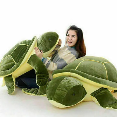 £8.39 • Buy Gift Giant Huge Big Plush Tortoise Turtle Stuffed Animal Soft Toys Doll Birthday