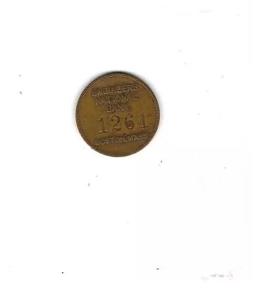 Engineers National Bank Christmas Club Token Boston Mass • $19.99