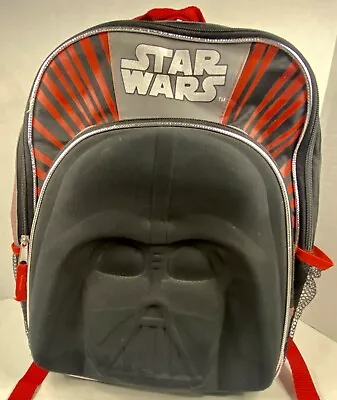 Gymboree Disney Star Wars Darth Vader Backpack School Bag Book Bag • $6.50