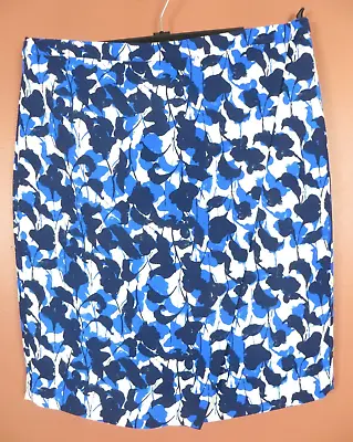 SK19086-NEW J. CREW Women Thick Polyester Wrap Pencil Skirt Multicolor Floral 12 • $20.36