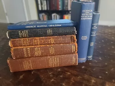 The First Church Of Christ Scientist Lot Of 7 Books Mary Baker Eddy • $101