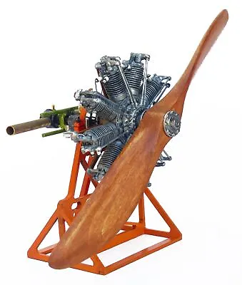 Model Airways Sopwith Camel Clerget Rotary Engine 1:16  Wood & Metal Model Kit • $20.50