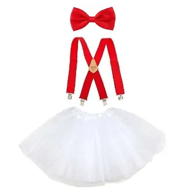 ENGLAND ST GEORGE FLAG TUTU COSTUME World Cup Party Fancy Dress Accessory Lot UK • £10.72