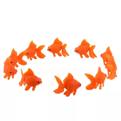Fake Goldfish Aquarium Decoration Moving Bowl Swimming Toy- • $7.98