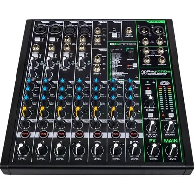 Mackie ProFX10v3 10-Channel Sound Reinforcement Mixer With Built-In FX • $235