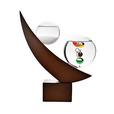 Galileo Thermometer & Storm Glass Weather Station Desk Home Decor Unique Gift • £64.99