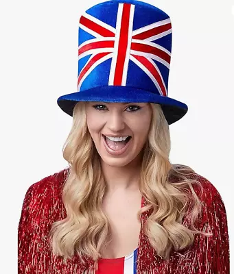 Deluxe Union Jack Top Hat • £7.52