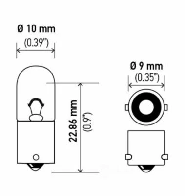 $18.11 • Buy Courtesy Light Bulb-Wagon Hella 3893