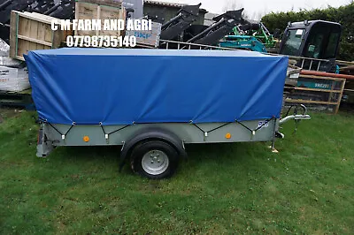 IFOR WILLIAMS 8' X 5’ P8e TIPPING TRAILER MESH SIDES RAMP *NO VAT* JOHN DEERE • £2490