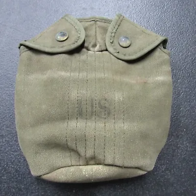 US GI Used Canteen Cover 1970? Vietnam Dated Original Nice Patina (CC11) • $27