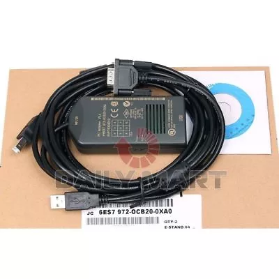 $56.93 • Buy Siemens New 6es7 972-0cb20-0xa0 Usb/mpi Adaptor Programming Cable For Simatic S7