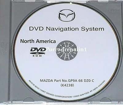 06 2007 Mazda3 Mazda5 Mazda6 Cx-9 Rx-8 Navigation Disc Map Gps Dvd Gp9a 66 Dz0 C • $95.01