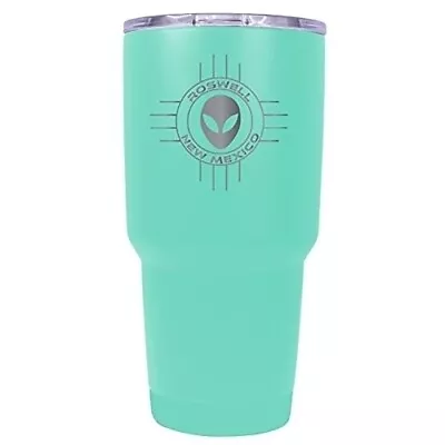 Roswell  Mexico Ufo Alien I Believe Souvenir Laser Engraved 24 Oz Insulated • $30.28