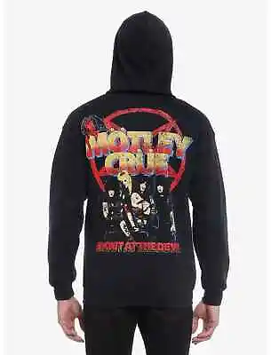 Motley Crue Shout At The Devil Hoodie Full Zip 2XL New /w Tags • $70