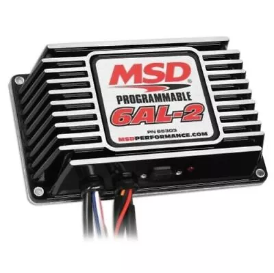MSD 65303 Digital Programmable 6AL-2 Ignition Control Box Black • $549.95