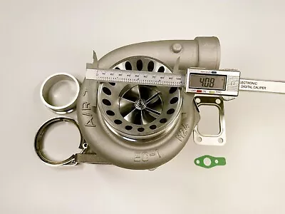 Billet Turbo Charger GT30 GT3582 T3 Flange A/r .63 V-BAND Clamp Turbine A/r.70 • $310