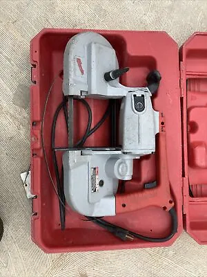 Milwaukee 6230 6A Portable Band Saw - Gray/Red • $150