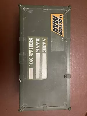 Action Man - Kit Ammo Storage Trunk Box - Hasbro / Kid Dimension 1993 - Vintage • £5