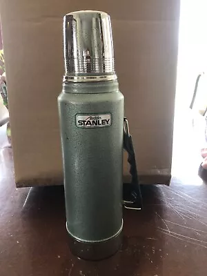 Stanley Aladdin Green Vacuum Bottle Thermos A-944DH- 1 Quart Made In USA Vintage • $15