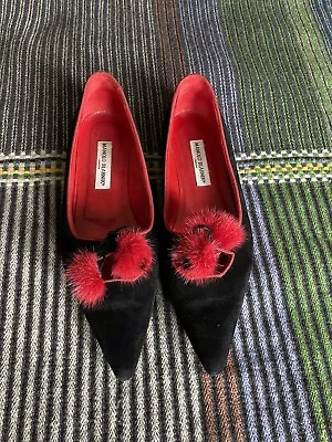 Very Manolo Blahnik Eye Catching Unique And Fun Size 40 • £70