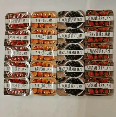 £6.69 • Buy  Jam Individual Assorted Single Portions Selection 20g Mixed Of Your Choice- 20 