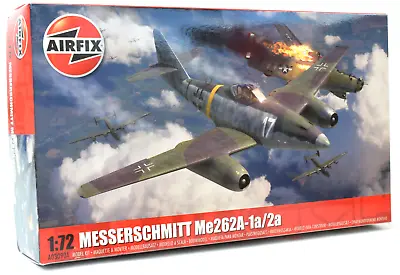 Airfix Messerschmitt Me262A-1a/2a 1:72 Scale Plastic Model Airplane Kit A03090A • $19.99