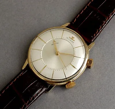 £965 • Buy JAEGER LECOULTRE 10K Gold  Filled Memovox Wrist Alarm Watch 1966