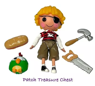 MGA Lalaloopsy 3  Mini Doll Set PATCH TREASURE CHEST With PET & Accessories • $14.95