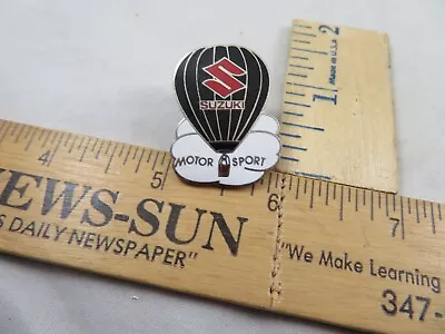 Hot Air Balloon Suzuki Motor Sport Pin • $9.99