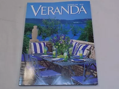 Veranda Magazine Summer 1998 Issue Design Home Decor Baccaret Georg Jensen Burma • $10.99