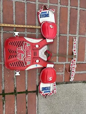 Vintage 80's Sinisalo  Racing Motocross Chest Protector Pads • $297