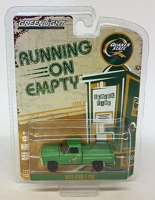 Greenlight 1/64 - 1969 Ford F-100 Quaker State Diecast Model Car • $55.65