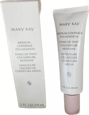 Mary Kay MEDIUM Coverage Foundation PINK Cap - DISCONTINUED - NEW SHIPS FAST • $32.99