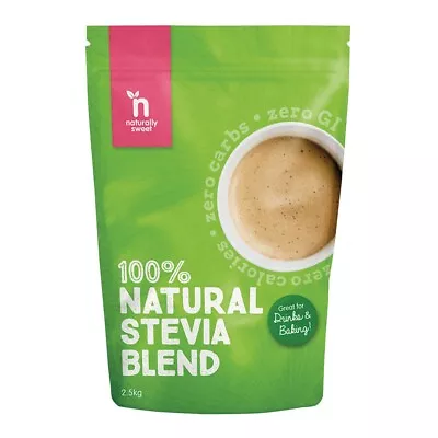 NEW Naturally Sweet 100% Natural Stevia Blend 2.5kg • $99.99